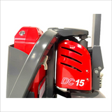 1.5T Full Electric Pallet Jack with Lithium Battery 550mm Wide