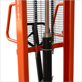 1000KG Verticle Manual Hand Walkie Stacker 1.6M
