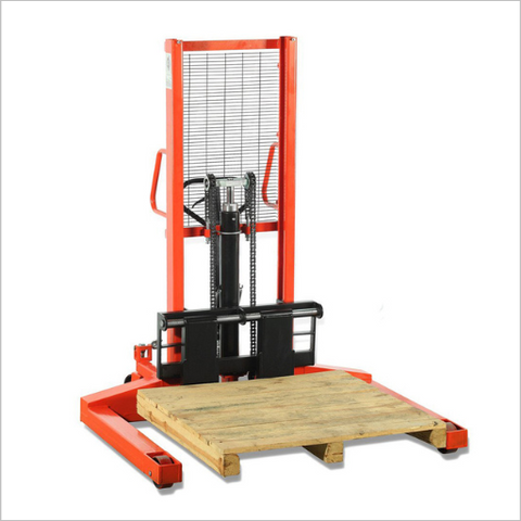 1000KG Verticle Manual Hand Walkie Stacker 1.6M
