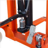 1000KG Verticle Manual Hand Walkie Stacker 1.6M