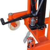 1000KG Verticle Manual Hand Walkie Stacker 1.6M