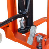 1000KG Verticle Manual Hand Walkie Stacker 1.6M