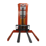 2M Lift Semi Electric Staddle Stacker Lifter 1000KG