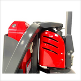 2T Full Electric Pallet Jack Truck with Lithium Battery 550mm Wide