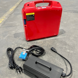 2T Full Electric Pallet Jack Truck with Lithium Battery 550mm Wide