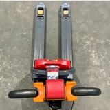 2T Full Electric Pallet Jack Truck with Lithium Battery 550mm Wide