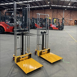 Platform Stacker Manual Lifting 1500mm Capacity 400kg