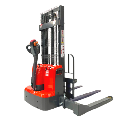 Buy Online 1.3T Full Electric Adjustable Straddle Stacker 2.5M Lift ...