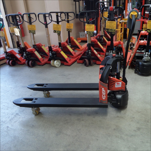 1.5T Semi-Electric Narrow Pallet Jack