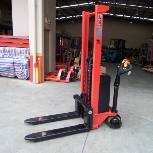 1.5 Ton Full Electric Narrow Stacker Lifter 1.6 Meters