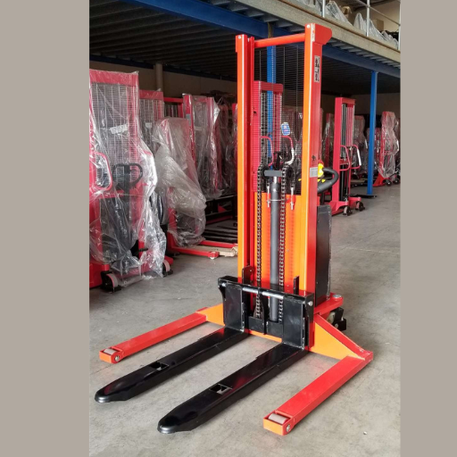 1.5 Ton Full Electric Straddle Legs Stacker 1.6 Meter