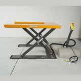 Low Profile U Shape Electric Scissor Table Lifter