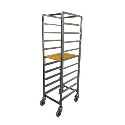 Buy Online 10 Trays Breakfast Tray Racking Trolley Stainless Steel