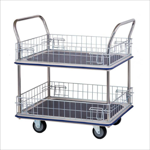 170kg Rated 2 Tier Platform Trolley