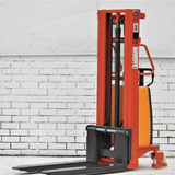 Semi Electric Walkie Stacker Lifter 2.5M Capacity 1T