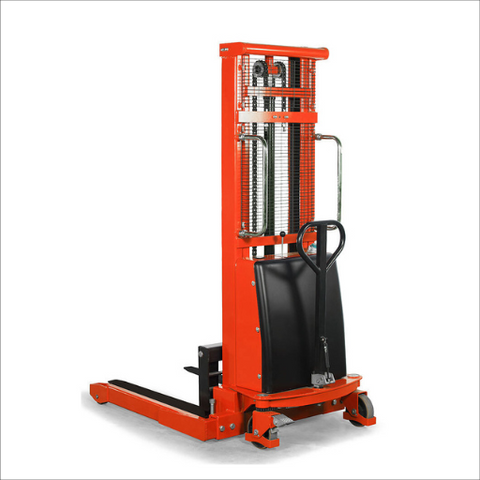 2.5M Lift Semi Electric Staddle Stacker Lifter 1000KG