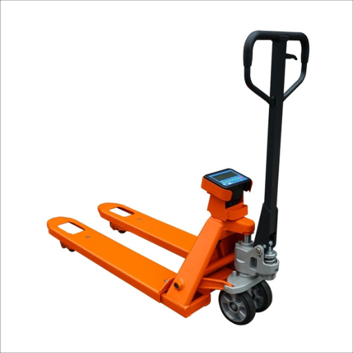 2000KG Pallet Jack Truck with Scale 555mm Wide