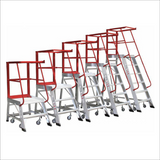 2 Step Lightweight Order Picker Ladder 150kg Capacity