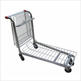 200kg Rated 2 Tier Basket Nesting Platform Trolley