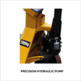 2000KG Pallet Jack Truck with Scale 555mm Wide