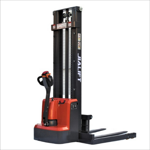 3.5M Electric Walkie Straddle Stacker Lifting 1T