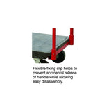 540kg Rated OEASY Platform trolley with 200mm Pneumatic Castors