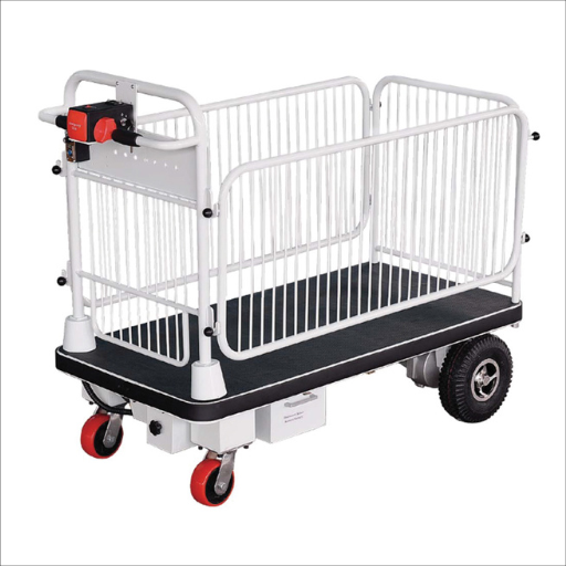 500kg Electric Powered Trolley Cart with Cage