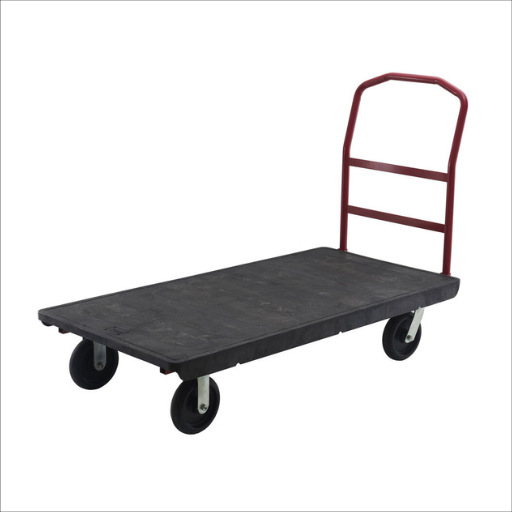 540kg OEASY Platform Trolley with 200mm pneumatic castors