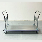 Double Handle Foldable Platform Trolley Capacity 350kg Aluminum