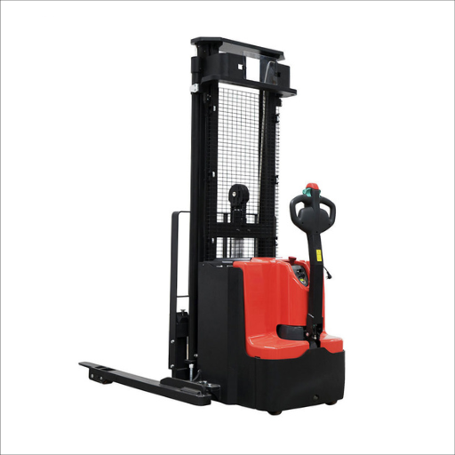 4.6m Lift Height Electric Stacker Lithium Power Heavy Duty 1600KG