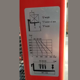 3M Full Electric Straddle Stacker Lifter 1.5Ton