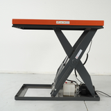 Electric scissor lift table 1t capacity lift height 1010mm