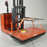 Electric scissor lift table 2t capacity lift height 1010mm