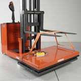 Electric scissor lift table 1t capacity lift height 1010mm