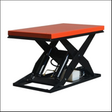 Electric scissor lift table 1t capacity lift height 1010mm