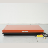 Electric scissor lift table 2t capacity lift height 1010mm