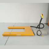 Low Profile U Shape Electric Scissor Table Lifter