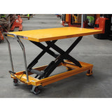 Hydraulic Scissor Lifter Table Lifter Capacity 500kg