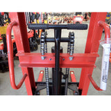 1.6M Light Duty Narrow Pallet Stacker 1Ton