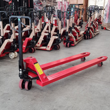 2.5T Extra Long Pallet Jack 2.4m Forks