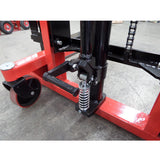 1.6M Manual Straddle Pallet Stacker 1Ton