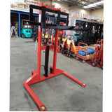 1.6M Manual Straddle Pallet Stacker 1Ton