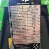 3/4 Electric Narrow Pallet Jack 1.5Ton