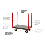 1130kg OEASY Stanchion Platform Truck Large