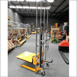 Platform Stacker Manual Lifting 1800mm Capacity 400kg
