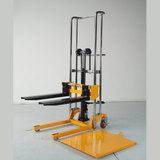 Platform Stacker Manual Lifting 1500mm Capacity 400kg