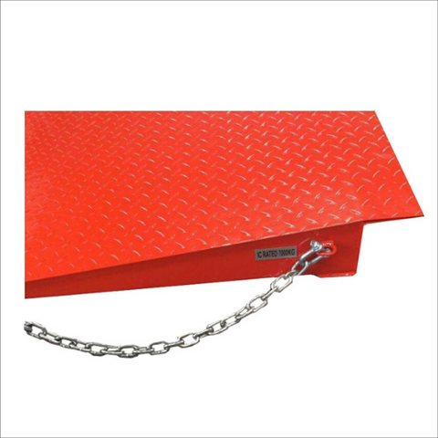 Buy Online 7 Tonnes Rated Steel Checker Tread Plate Ramp Australia - OzJack