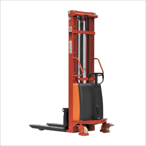 Semi Electric Walkie Stacker Lifter 1T Lift Height 3.5M