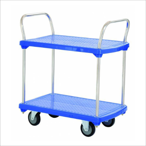Two-tier Double Handle Trolley 250kg